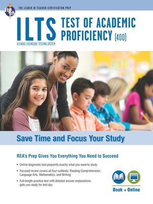 cover image of ILTS Test of Academic Proficiency (TAP) Book + Online